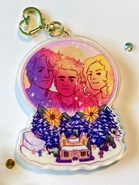 Image 2 of Waterparks Snow Globe 4in Shaker Charm