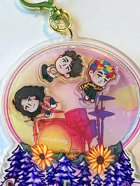 Image 3 of Waterparks Snow Globe 4in Shaker Charm