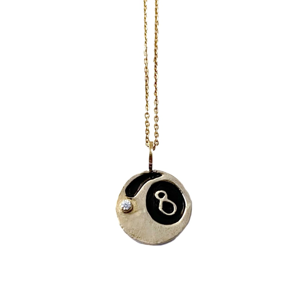 Image of Magic 8 Ball Necklace