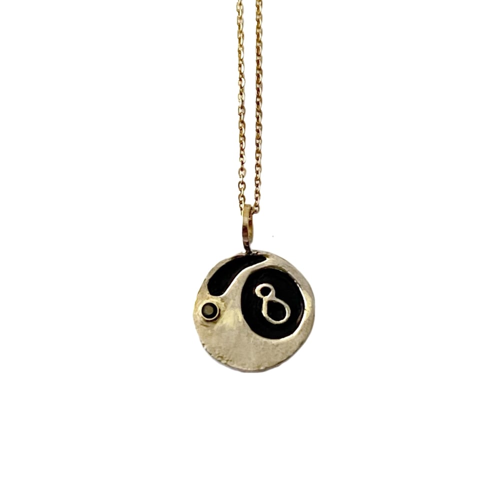Image of Magic 8 Ball Necklace