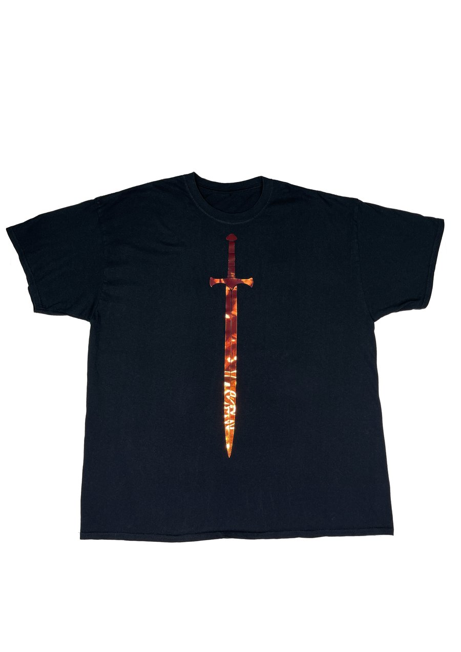 Image of Iridescent sword t-shirt