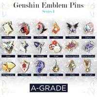 Image 1 of Genshin Emblem Pins