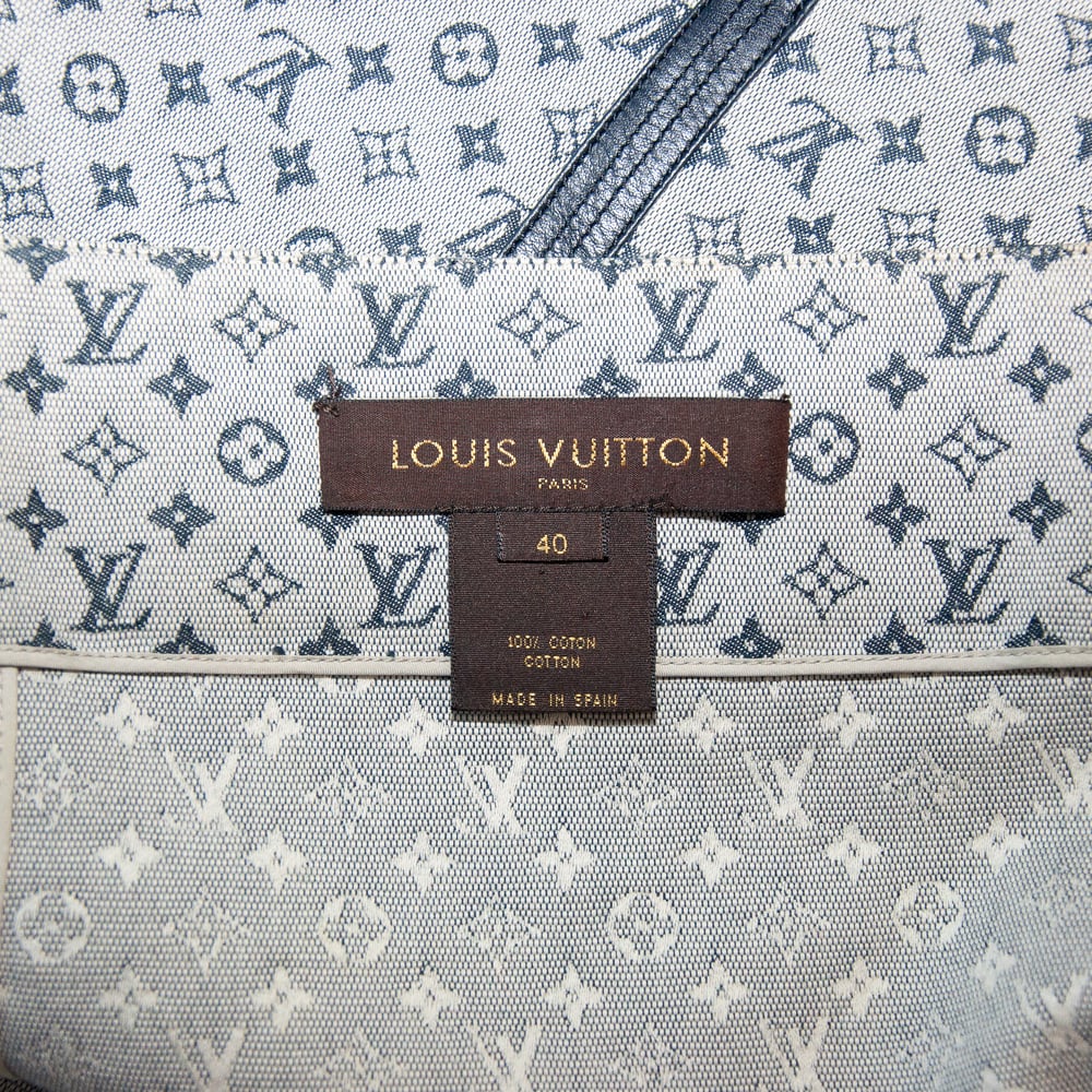 Image of Louis Vuitton by Marc Jacobs 2000 Runway Monogram Canvas Skirt 