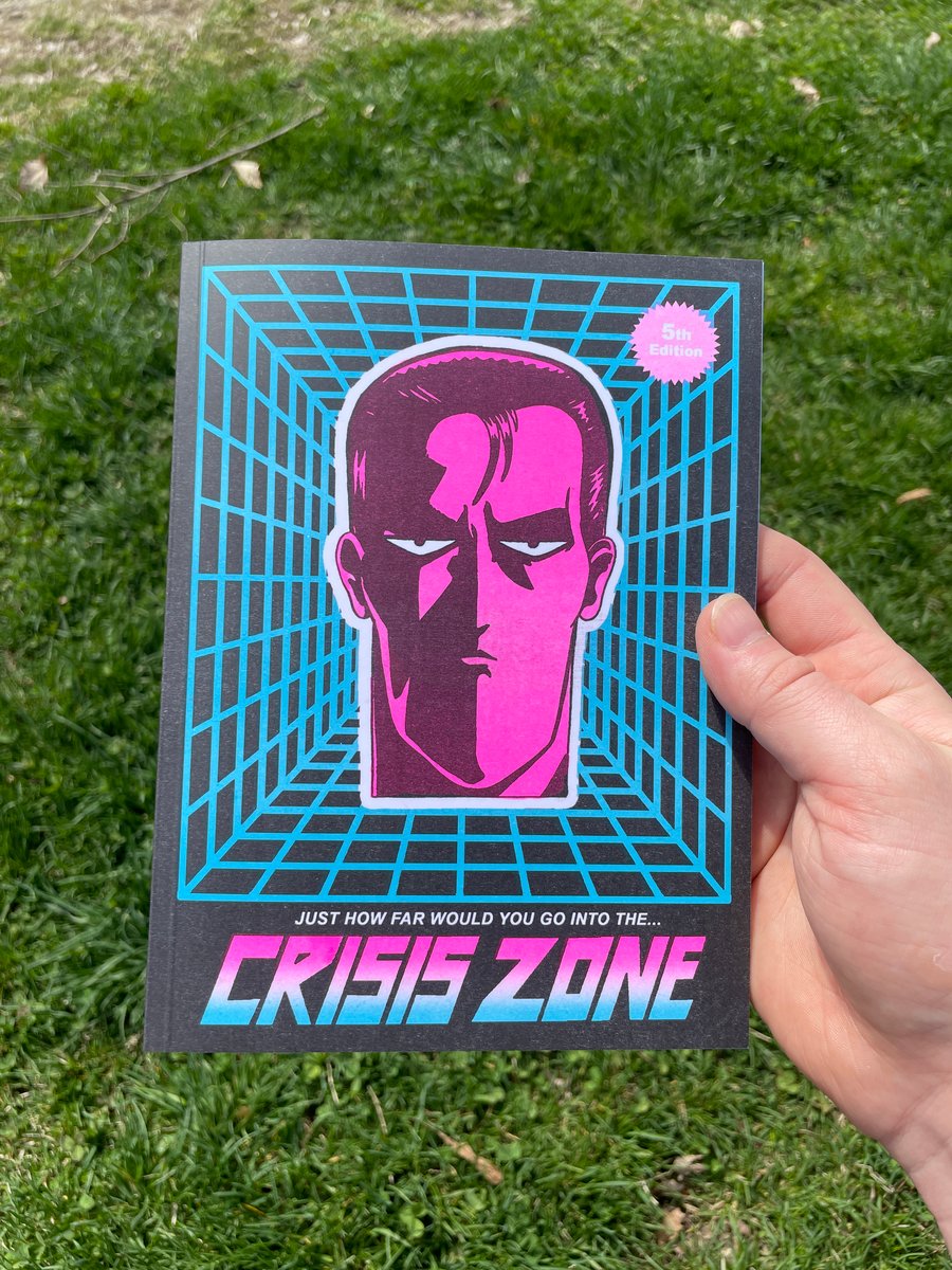 CRISIS ZONE (5th Printing) by Ben Marcus | Bred Press Online Store