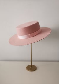 Image 1 of Alice Bolero Hat / Light Pink