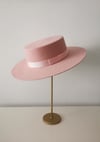 Alice Bolero Hat / Baby Pink
