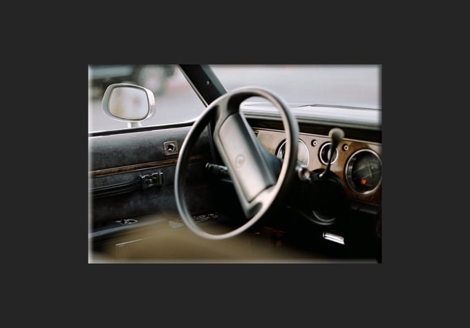 Image of Classic Vehicle Fine Art Magnet 