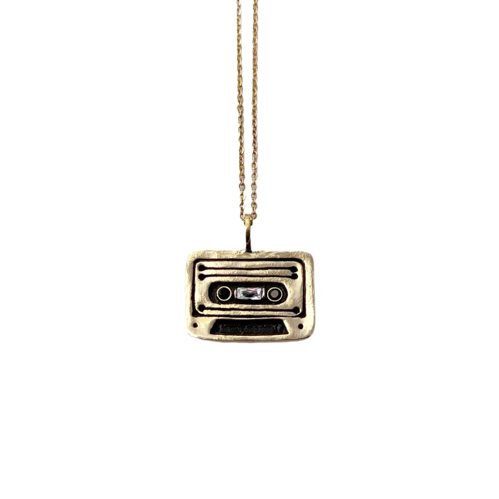 Image of Cassette Tape Necklace