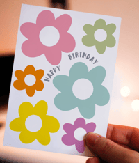 Image 1 of Flowers Birthday Cards