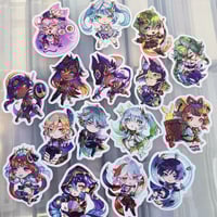 Image 2 of Genshin Impact 2in Stickers: Vol 2-4