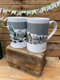Image 2 of 1 x Snowy Huts 1 mug