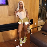 Gold I Feel Wild Shorts