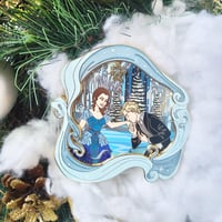 Endearing Moments: "The Yule Ball" Variant (Blue dress H,Blue Frame)