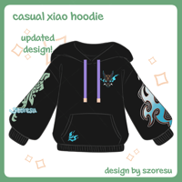 Image 4 of Yaksha Xiao hoodie