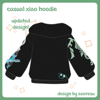 Image 5 of Yaksha Xiao hoodie