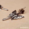 Butterfly Blossoms Silver Earrings