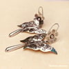 Butterfly Blossoms Silver Earrings