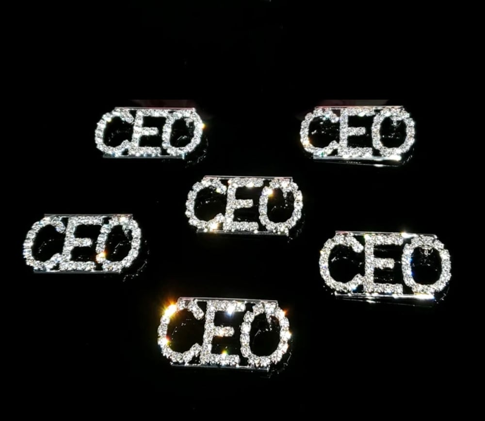 Image of CEO Crystal Brooch