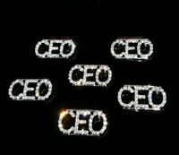 CEO Crystal Brooch