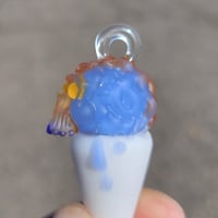 Image 2 of Frosty Skull Snow Cone Pendant Collab with Renne Patula