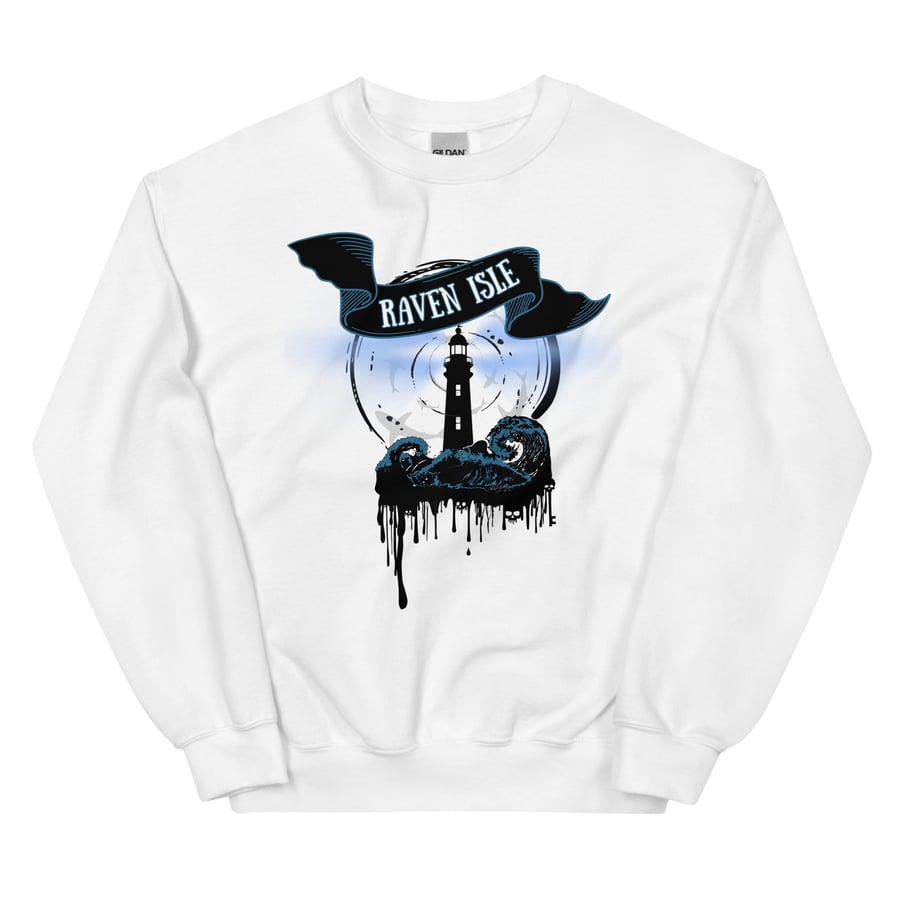 Image of Officially licensed does it hurt Raven Isle black Unisex Sweatshirt