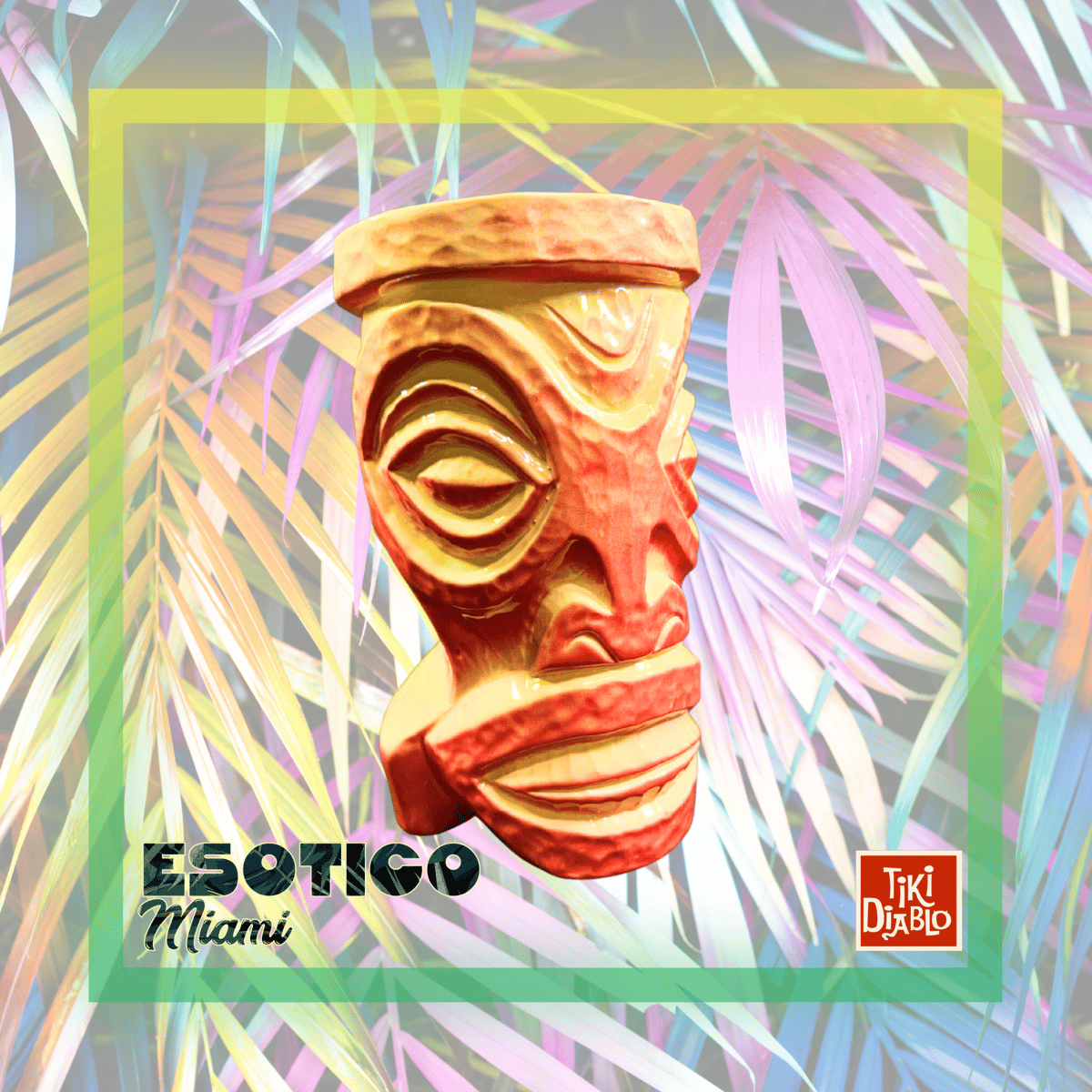 Image of Esotico mug in Neon by Tiki Diablo
