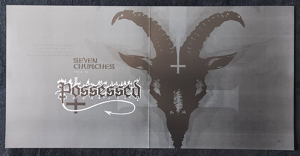 POSSESSED - SEVEN CHURCHES TOUR LIVE JAN 5 1986 VINYL