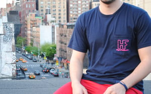 Image of Hype Floats American Apparel 50/50 Pocket T-Shirt