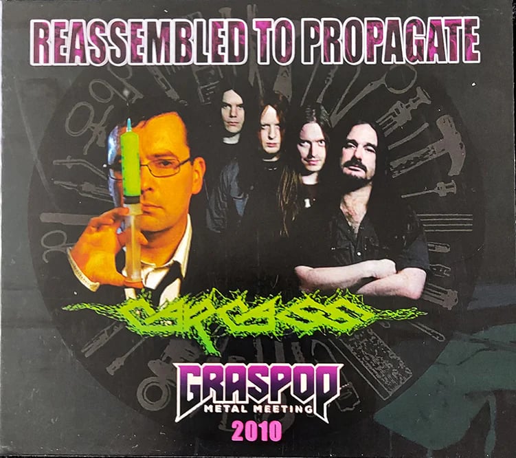 CARCASS - REASSEMBLED TO PROPAGATE - GRASPOP 2010