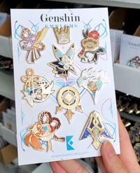 Image 2 of Genshin Emblem pins 2