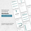 Motivation & Goal Setting Workbook + Planner Bundle