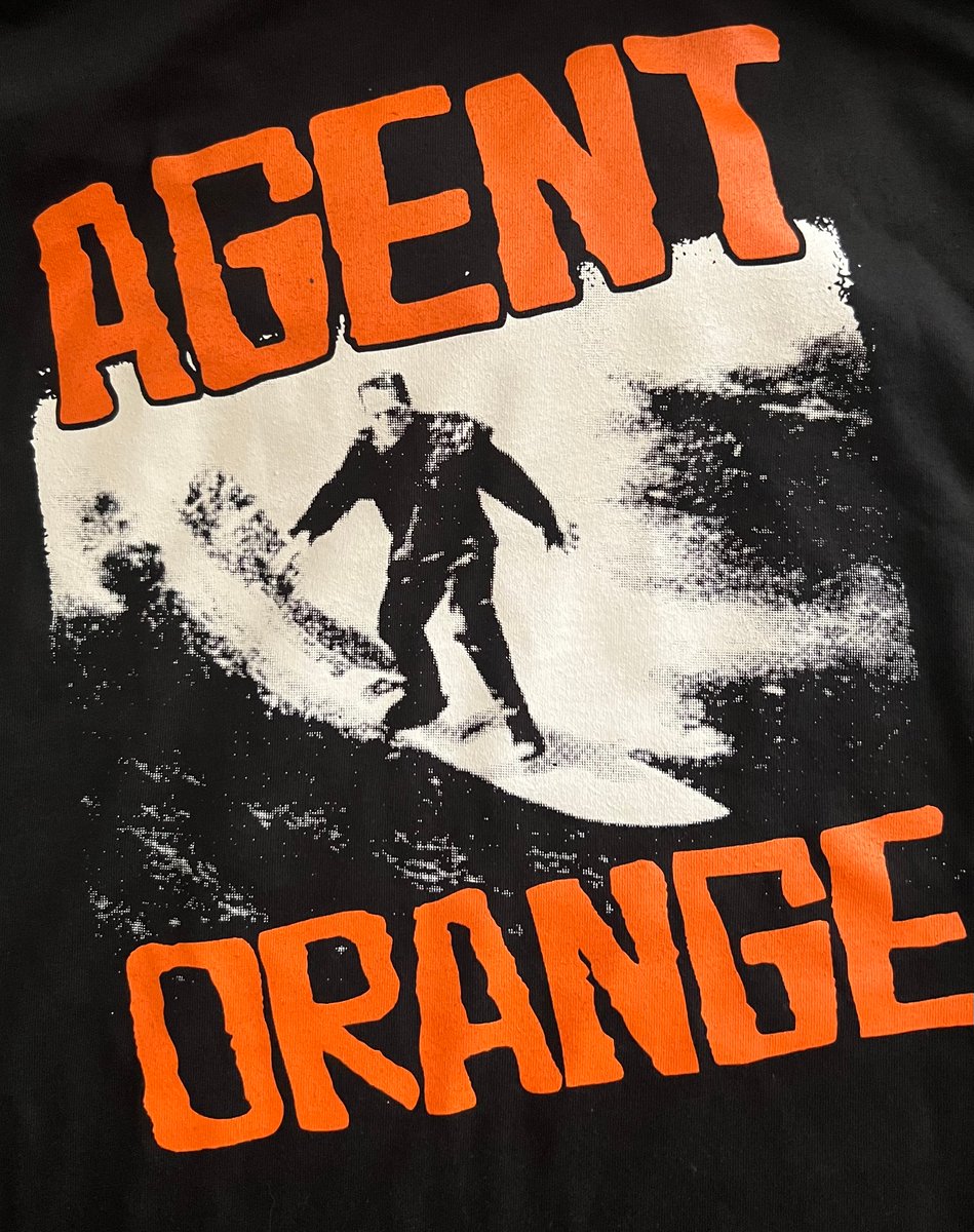 Agent orange band deals shirt