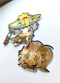 Image 5 of Wanderer x Nahida (Genshin Impact) | 1.5-2 inch charms