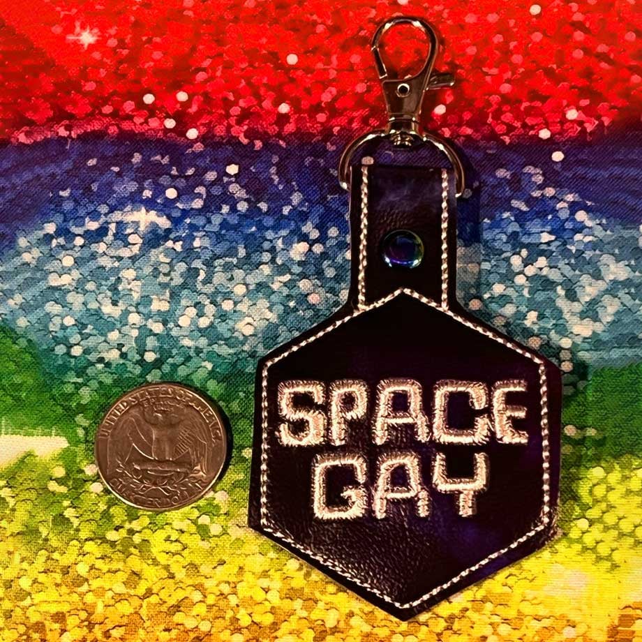 Image of Clip Tag: SPACE GAY