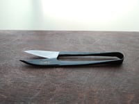 Image 1 of Japanese Thread Snips. Curved Blade.