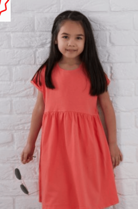 Image of Mole's Ice Cream Shack - Coral Dress 