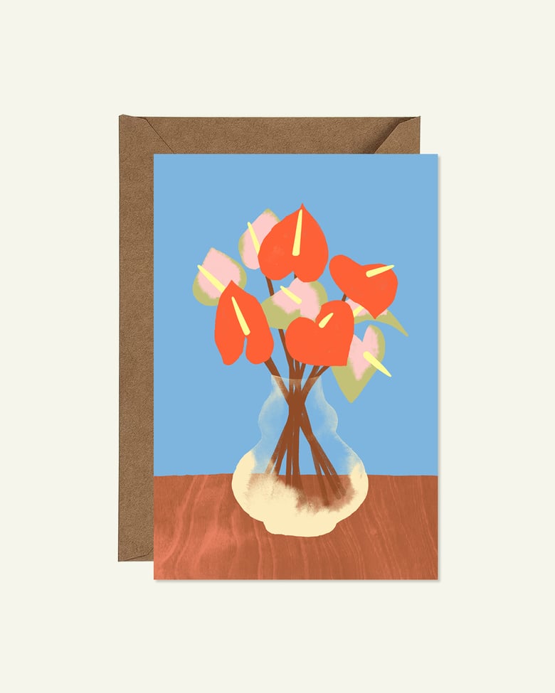 Image of Anthurium Card