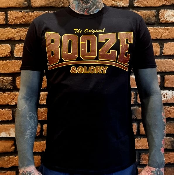 Image of Booze & Glory Classic Tshirt Black