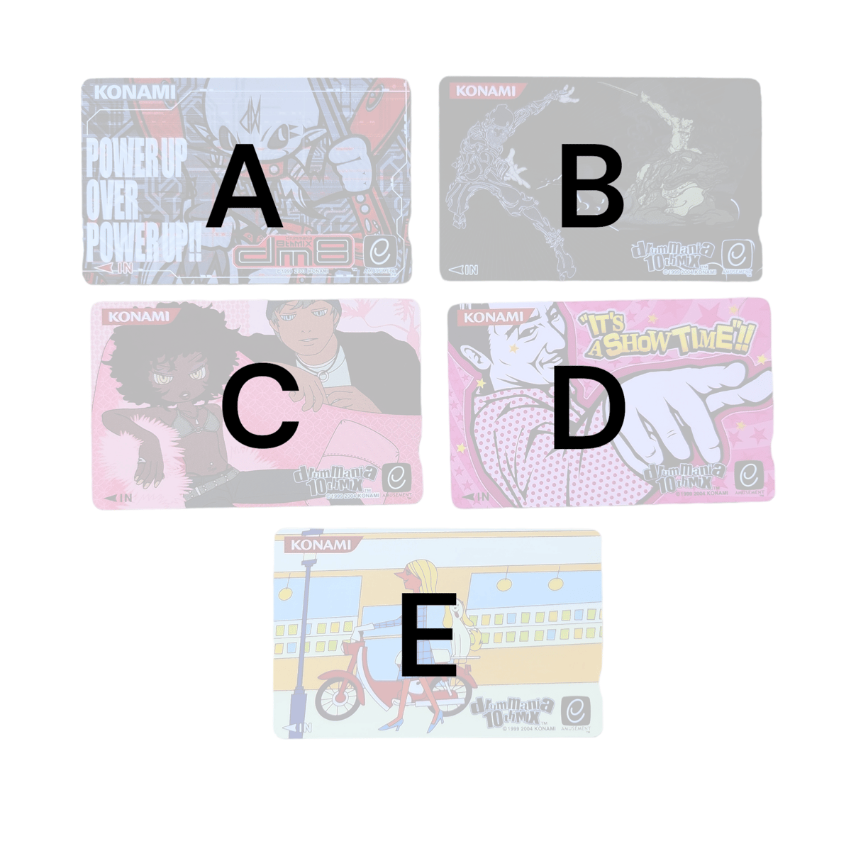 bemani e-amusement cards [SWIPE ONLY] | Anne Hero