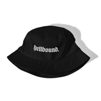Image 1 of SALE: 'HELLBOUND' EMBROIDERED BUCKET HAT