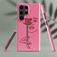 Image 1 of Rose Lady Snap Case for Samsung®