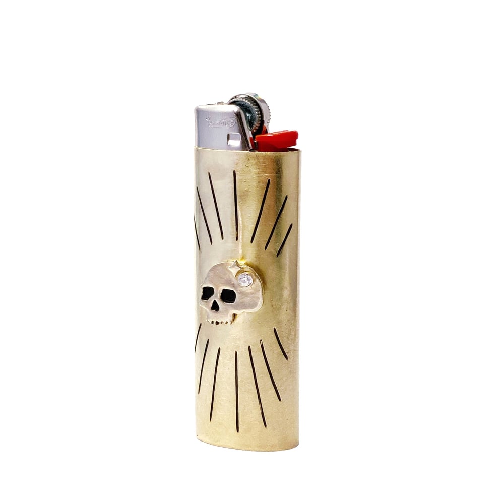 Image of Skull Lighter Case