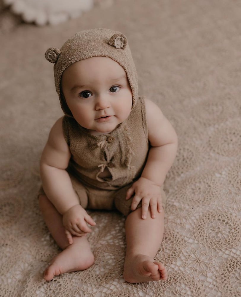 Image of Pooh Hooded Romper