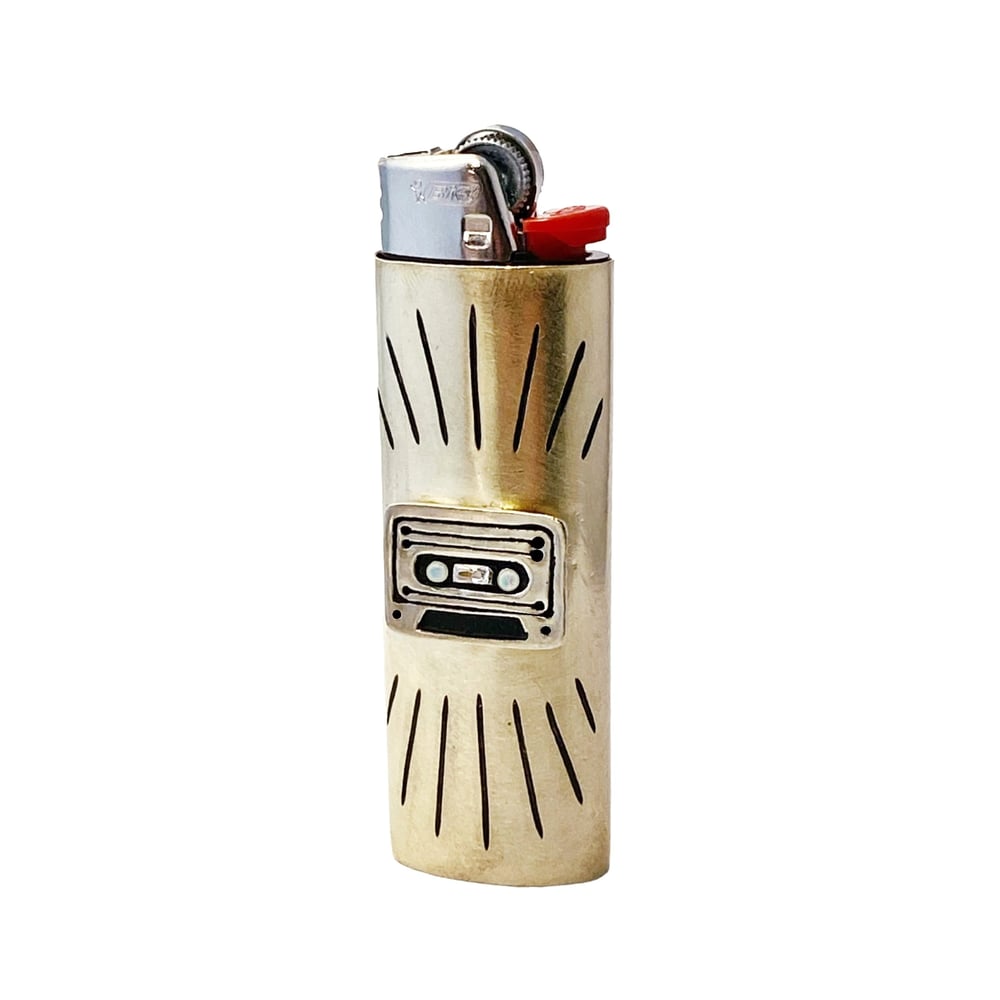 Image of Cassette Tape Lighter Case