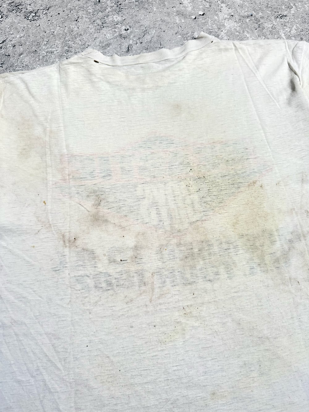 *Rare* Beastie Boys 1987 ‘License To Ill’ UK Tour White T-Shirt