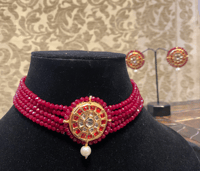 Image 1 of Scarlet Symphony: A Ravishing Red Ruby Set