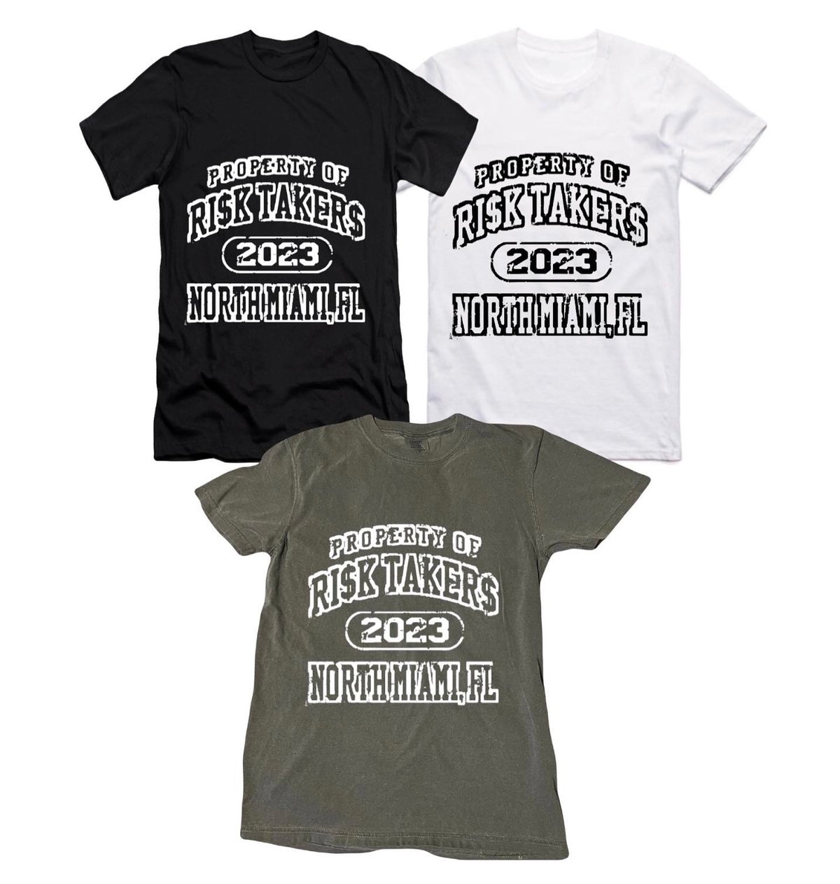Image of Property Of Risk Takers Athletic T-Shirt