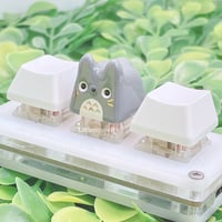 Image 4 of baby totoro ceramic keycap