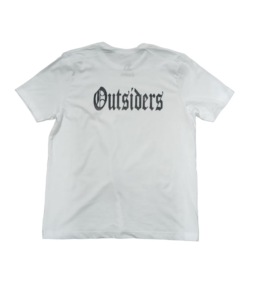 Image of Rebel Outsiders Reverse " White " Shirt 