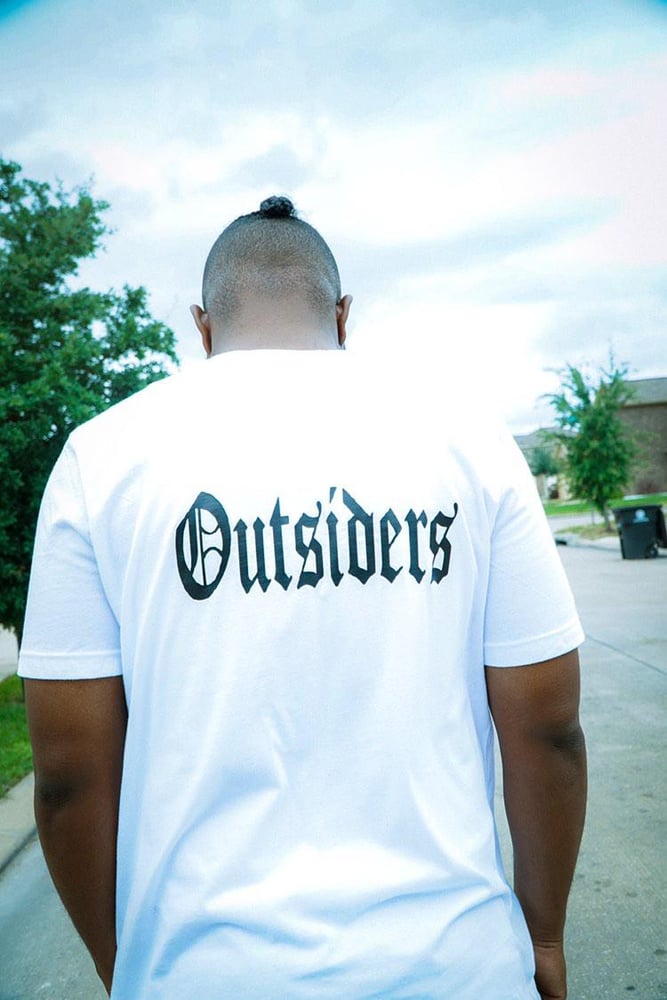 Image of Rebel Outsiders Reverse " White " Shirt 